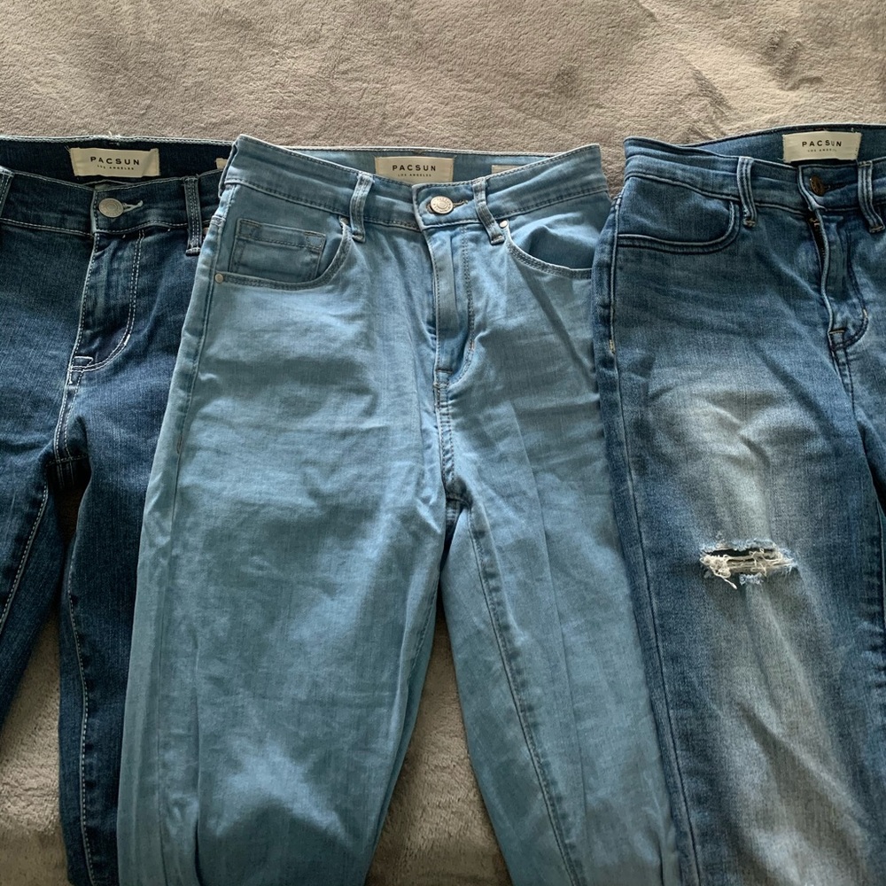 bundle of pacsun jeans